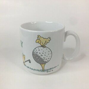 BEVVY Golf Coffee Mug Foreplay Golfers Golfing Cup Dad Man Gift Art by Guhl
